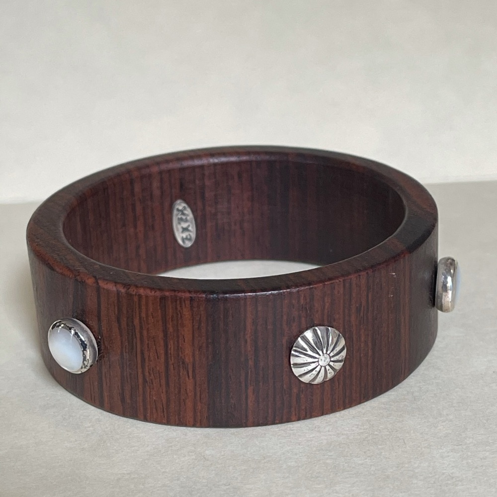 Ex Ex by Claudia Agudelo Sterling Jasper Bangle